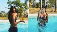 Erica Fernandes Flaunts Her Curves in a Blue Bikini As She Spends Some Time in the Waters (View Pics)