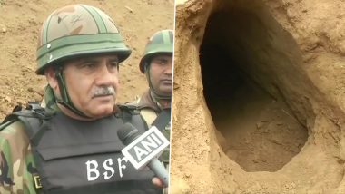Pakistan Trying To Push Terrorists in Jammu and Kashmir via Cross-Border Tunnels Made With Engineering Techniques: BSF IG NS Jamwal