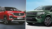 2021 Jeep Compass Facelift & MG Hector Facelift 2021: Features & Specifications