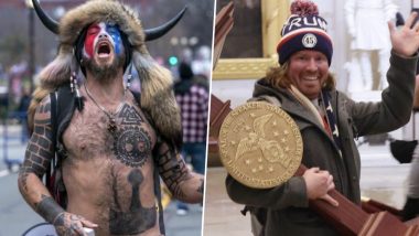 US Capitol Violence: Adam Johnson, Nancy Pelosi's Lectern Thief, And Jake Angeli, Horned Helmet-Wearing Rioter, Arrested by Federal Authorities