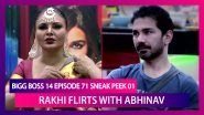 Bigg Boss 14 Episode 71 Sneak Peek 01 | Jan 8 2020: Abhinav Helps Rakhi Drape A Saree