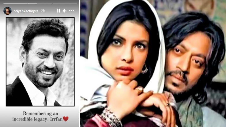 Priyanka Chopra Pays Her Respects To Late Irrfan Khan