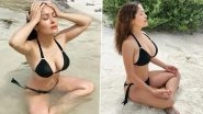 Salma Hayek Is the Sexiest in a Black Bikini and These Pics Are Proof of It