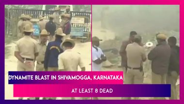 Shivamogga Blast: At Least 8 Dead As Truck Carrying Dynamite Explodes, Causes Tremors In Karnataka, Area Sealed Off
