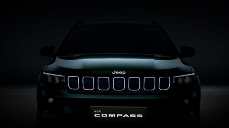 2021 Jeep Compass Facelift to Be Unveiled Today, Watch LIVE Streaming of the Event Here