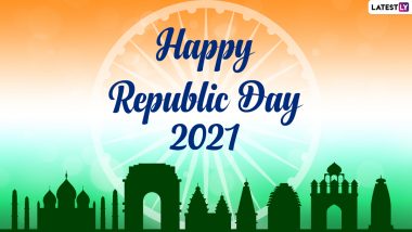 Happy Republic Day 2021 Wishes: WhatsApp Stickers, HD Images, Patriotic Quotes, Telegram Messages, Signal Greetings and Facebook GIFs to Celebrate Gantantra Diwas