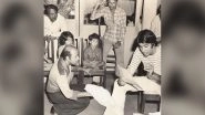 Amitabh Bachchan Shares a 4-Year Old Hrithik Roshan&rsquo;s Pic from the Sets of His 1979 Film Mr Natwarlal