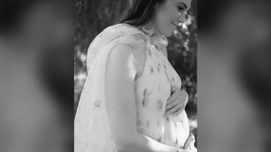 Mandy Moore Shares Stunning Black and White Photo from Maternity Shoot, Captions It 'Almost There'