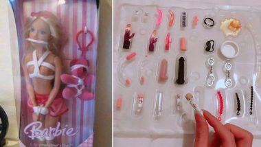 XXX Pic of 'Bondage Barbie' Resurfaces on Twitter! Horrified Netizens Come up with Funny Memes and Jokes as They Try to Wrap Their Heads Around the Bizarre Photo