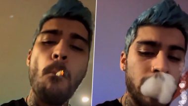 Zayn Malik Smokes Weed in Recent Instagram Live Session with Fans ...