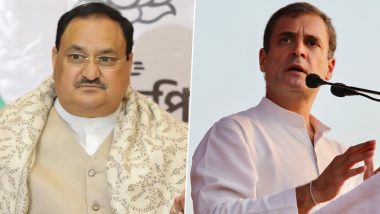 BJP President JP Nadda Slams Rahul Gandhi for Stand on China, Farm Laws