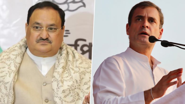 BJP President JP Nadda Slams Rahul Gandhi for Stand on China, Farm Laws