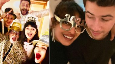 Happy New Year 2021! Aishwarya Rai Bachchan, Priyanka Chopra Jonas And Their Families Wish Love And Happiness To All (View Pics)