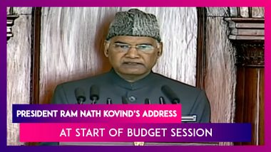 Budget Session Of Parliament: President Ram Nath Kovind Says, ‘Farm Laws Paused, Govt Will Respect SC Order’