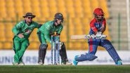 AFG vs IRE 3rd ODI 2021 Live Streaming Online and Match Timings in India: Get Afghanistan vs Ireland Match Free TV Channel and Live Telecast Details