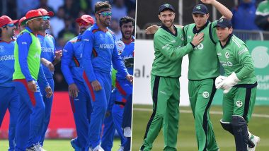 How To Watch Afghanistan vs Ireland 1st ODI 2021 Live Streaming Online in India? Get Live Telecast of AFG vs IRE Match & Cricket Score Updates on TV
