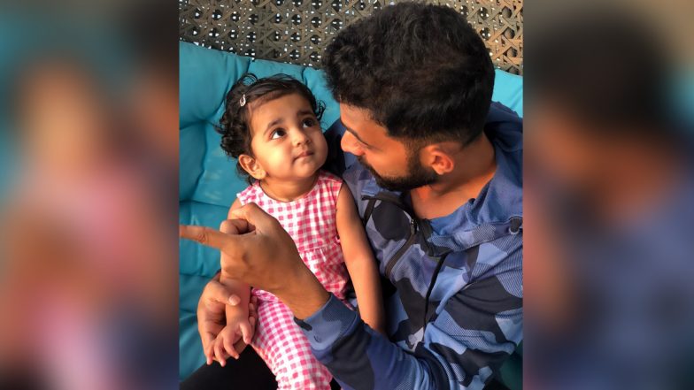 Ajinkya Rahane Spends Quality Time With His ‘Favourites’ After Returning Home, Shares Cute Pic With Daughter Aarya (See Post)