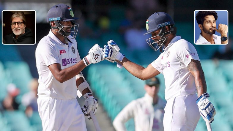 IND vs AUS: From Amitabh Bachchan to Shahid Kapoor, B-Town Celebs Laud Team India’s Temperament at the SCG Test (Read Tweets)