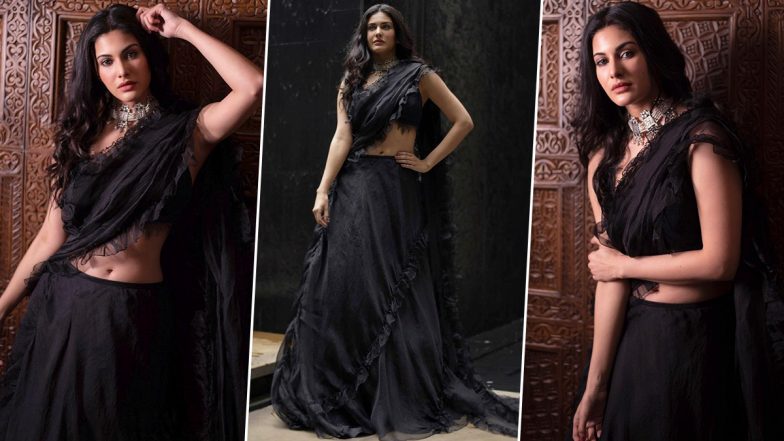 Amyra Dastur’s Spinning an Enchanting and Sassy Vibe in All Black and Ruffles!