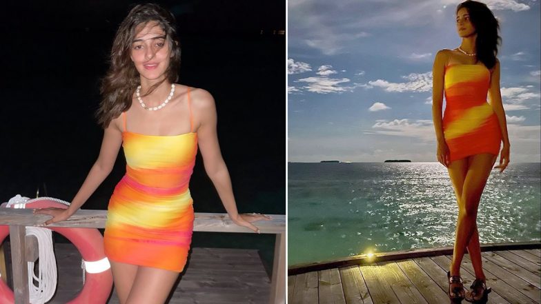 Ananya Panday Looks Hot in a Bodycon Dress As She Welcomes New Year in the Maldives!