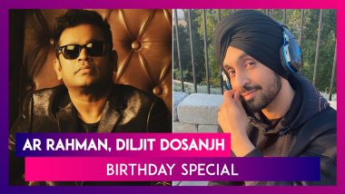 AR Rahman & Diljit Dosanjh Birthday Special: Wishes Pour In For The Great Musician & The Talented Actor