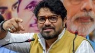 Babul Supriyo Likely to Resign as Asansol MP on October 19: Sources
