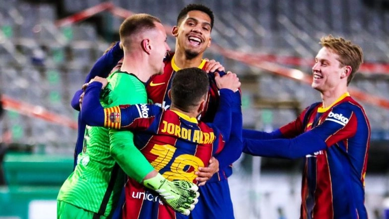 Barcelona vs Athletic Bilbao, Spanish Super Cup 2021 Final Live Streaming Online: Get Free Telecast Details of BAR vs ATH Football Match on TV With Time in India