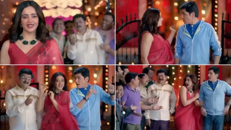 Bhabiji Ghar Par Hain Promo: Nehha Pendse as Anita Bhabhi Makes a Striking Entry in a Red Saree (Watch Video)