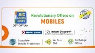 Flipkart Big Saving Days Sale 2021: Live Deals on iPhone 11, iPhone SE, Samsung S20+, RoG Phone 3 & More