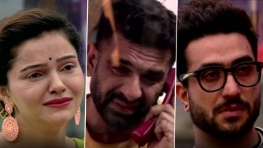 Bigg Boss 14: Rubina Dilaik, Eijaz Khan, Aly Goni and Others Break Down After Meeting Their Families (Watch Video)