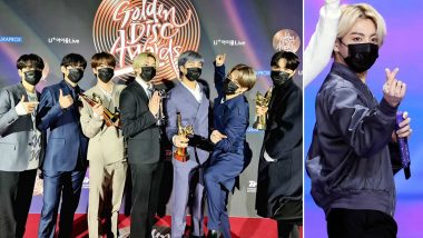 BTS at 2021 Golden Disc Awards: Jungkook Debuts Blonde Hair at the Music Event and ARMYs Go Bonkers! Pics of the K-Pop Singer’s Latest Look Take Over Social Media