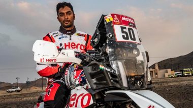 Dakar Rally 2021: Indian Rider CS Santosh Suffers Crash in Saudi Arabia and Put in Medically-Induced Coma