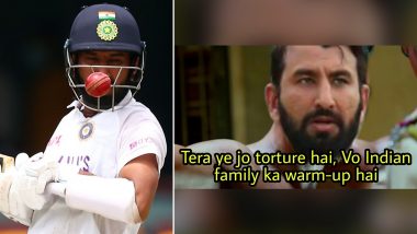 Fans Troll Australian Cricket Team With Cheteshwar Pujara Memes After India's 'New Wall' Plays a Brave Knock at The Gabba!