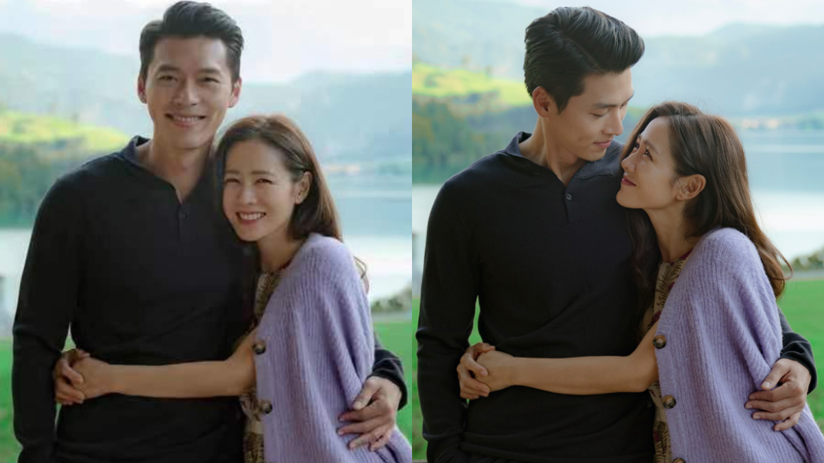 Crash Landing On You' stars Son Ye-jin and Hyun Bin welcome their