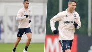 Cristiano Ronaldo Shares Pictures From Training Session Ahead of Juventus vs Bologna Clash in Serie A 2020&ndash;21, Says &lsquo;Preparing for the Next Challenge&rsquo;