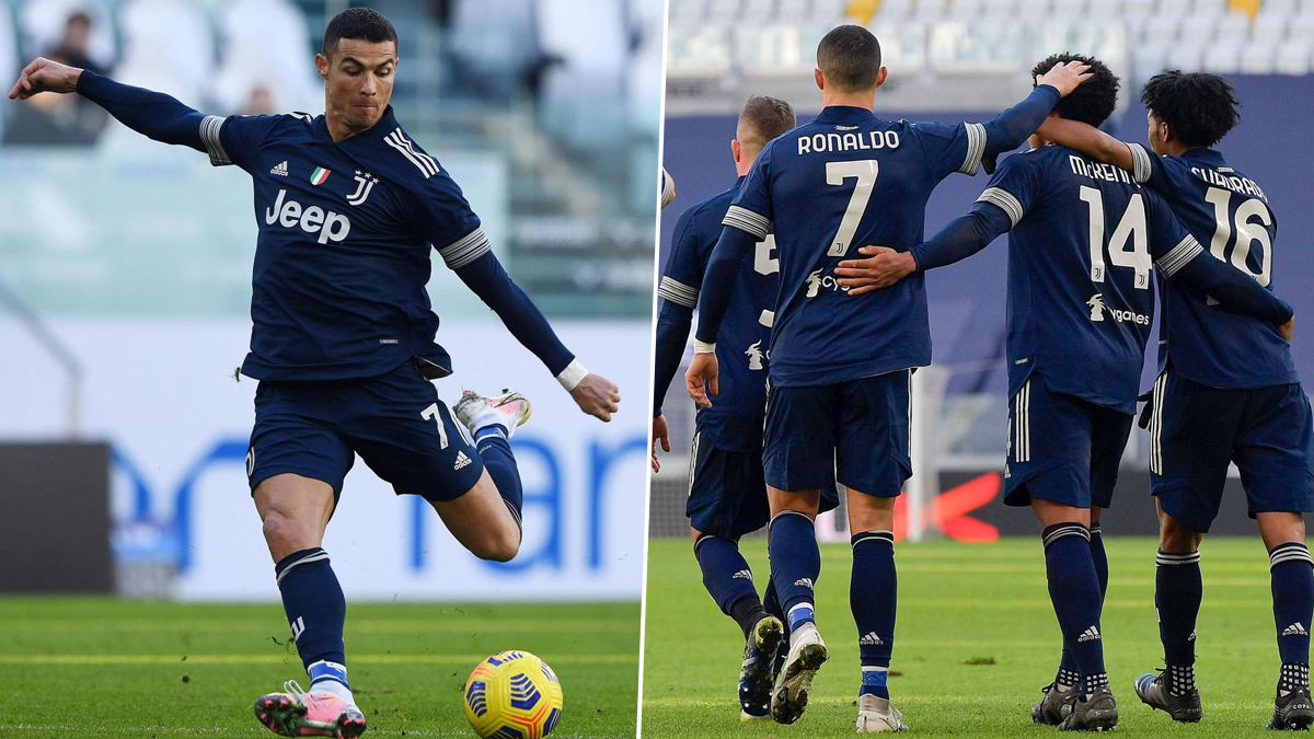 Cristiano Ronaldo Reacts After Juventus Beat Bologna 2-0 to Close Gap on  Serie A 2020-21 Leaders AC Milan - Reportr Door