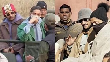 Deepika Padukone and Ranveer Singh Enjoy Wildlife Safari With Family in Ranthambore!