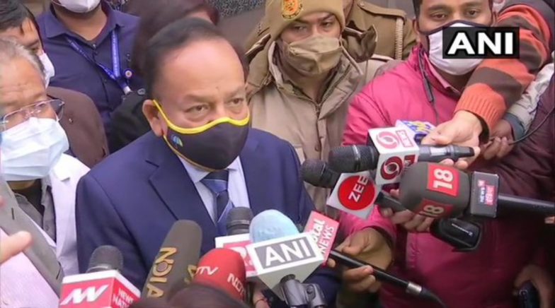 Coronavirus Vaccine to Be Free For All Across India, Says Union Health Minister Dr Harsh Vardhan