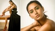Erica Fernandes Strikes Some Hot Poses in a Black Co-ord Set and Sets the Internet on Fire (View Pics)