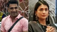 Bigg Boss 14 Weekend Ka Vaar Preview: Eijaz Khan Proposes Pavitra Punia to Spend the Rest of their Lives Together, the Actress Seals the Deal With a Kiss
