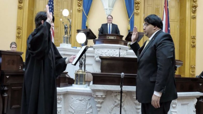 Niraj Antani, Indian-American, Sworn-in as Ohio Senator