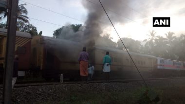 Malabar Express Fire: Luggage Compartment of Mangalapuram- Bound Malabar Express Catches Fire in Kerala