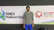 Thailand Open 2021: India&rsquo;s Kidambi Srikanth Eases Into Second Round; Parupalli Kashyap Exits Tournament Due to Calf Injury