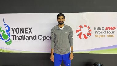 Thailand Open 2021: India’s Kidambi Srikanth Eases Into Second Round; Parupalli Kashyap Exits Tournament Due to Calf Injury