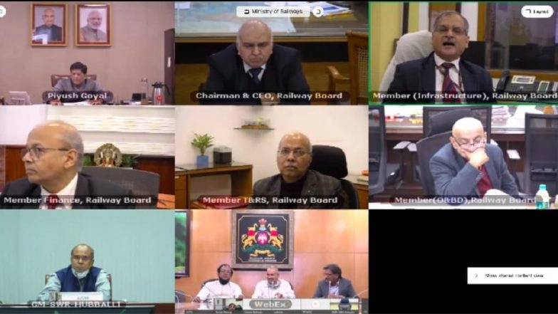Piyush Goyal Reviews Progress of Bengaluru Suburban Railway Project