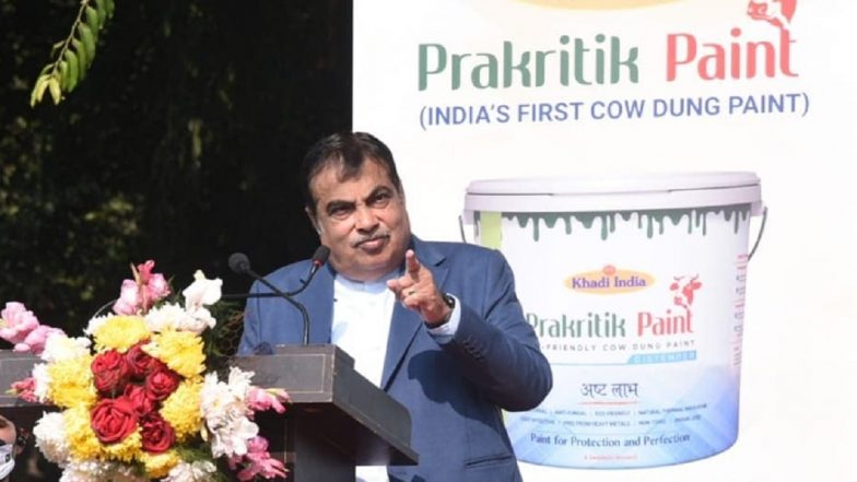 Nitin Gadkari Launches Eco-Friendly, Non-Toxic Wall Paint
