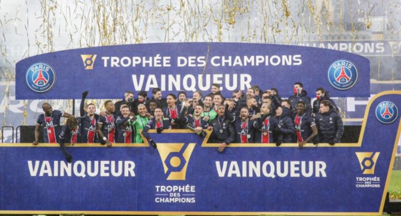 Neymar Scores Penalty as PSG Beats Marseille 2-1 to Win the Champions Trophy