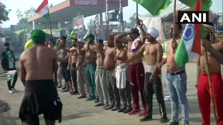 Farmers’ Protest: Additional Security Forces Deployed at Tikri, Singhu Borders As More Farmers Join Protest