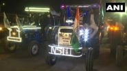 Farmers' Protest: NSUI Holds Tractor Rally in Amritsar in Support of Protesting Farmers