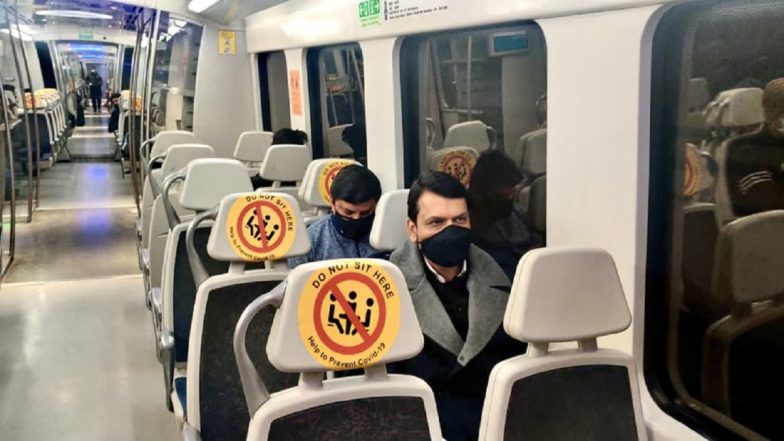 Devendra Fadnavis’ Tweet on Delhi Metro Ride Sparks Row in Maharashtra